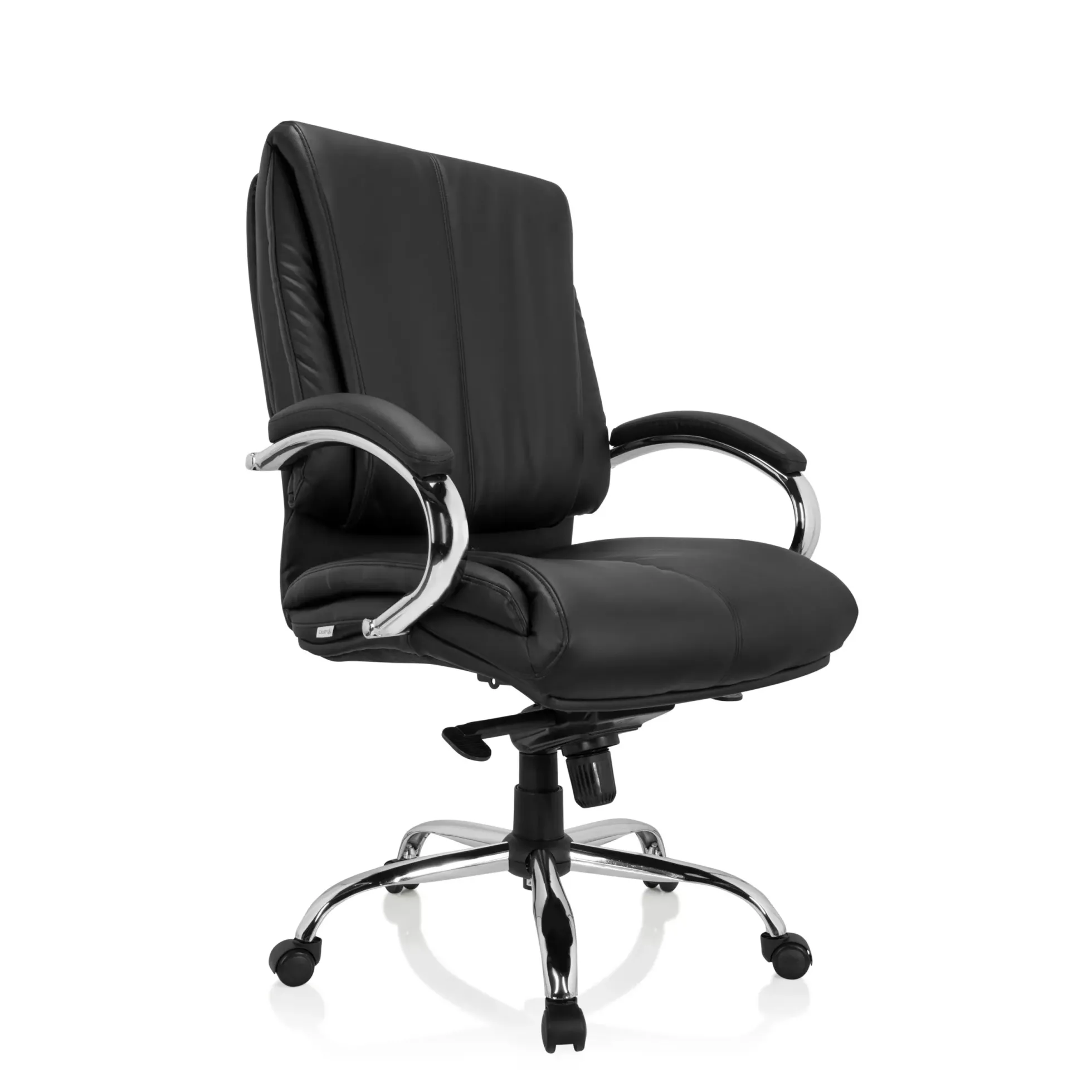 XXL H 100 | Kunstleder - XXL Drehstuhl Schwarz