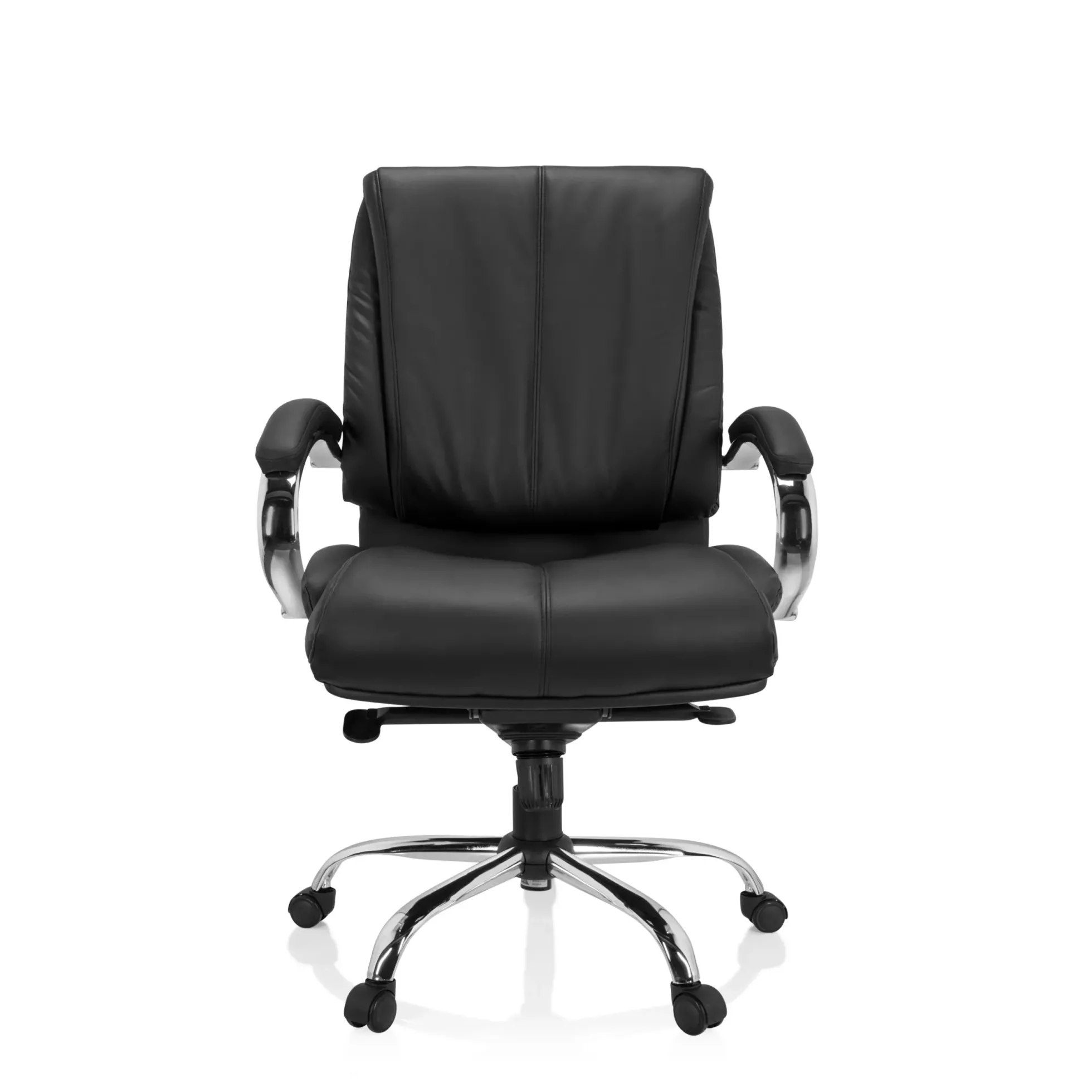 XXL H 100 | Kunstleder - XXL Drehstuhl Schwarz