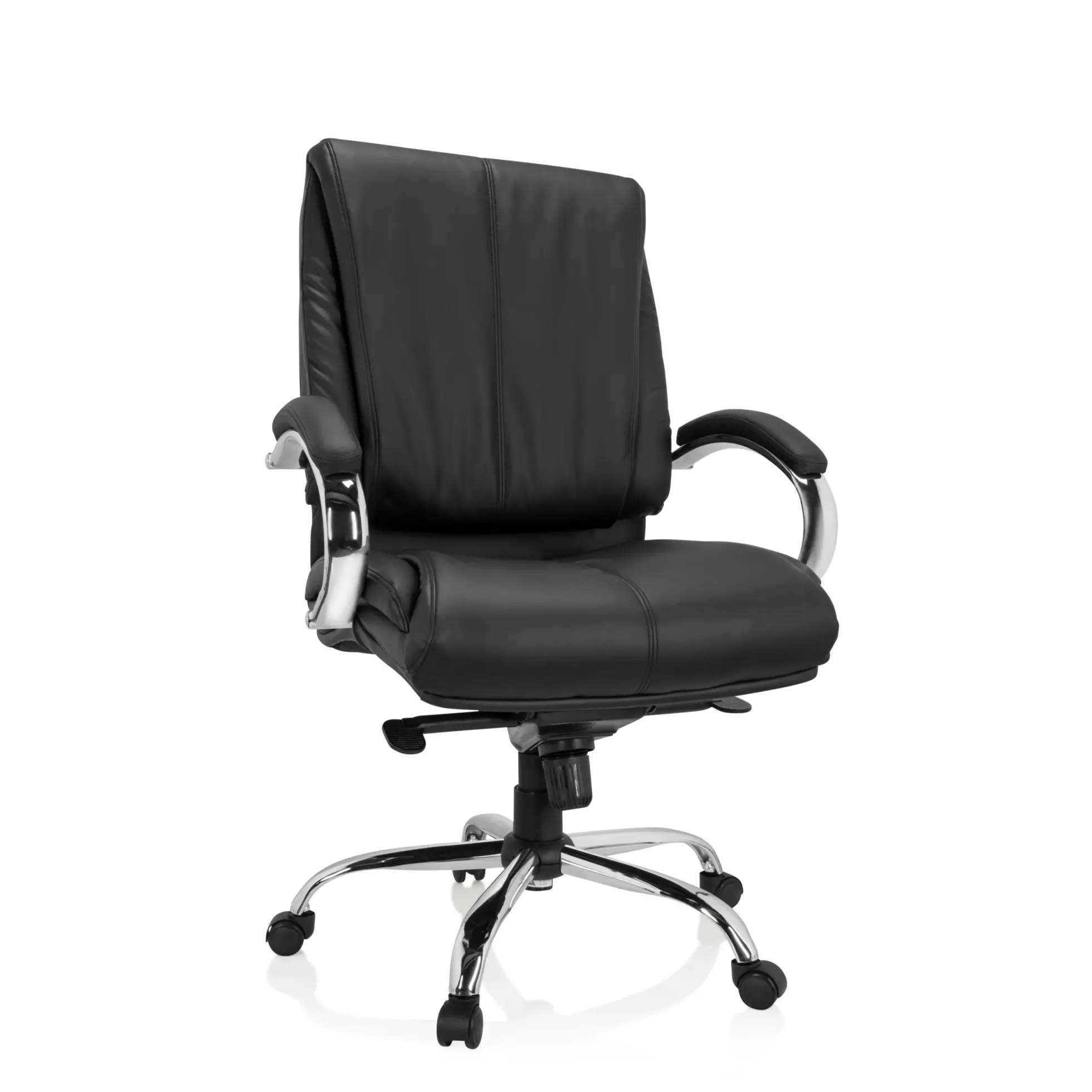 XXL H 100 | Kunstleder - XXL Drehstuhl Schwarz