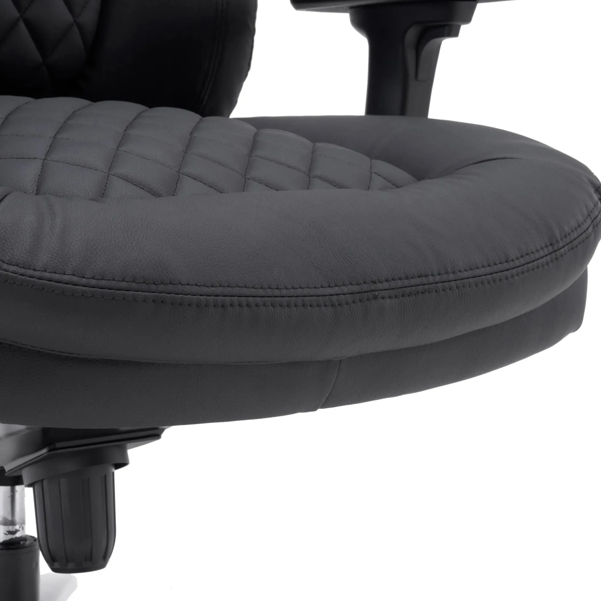 XXL Pullmann Gen2 | Kunstleder - XXL Drehstuhl Schwarz