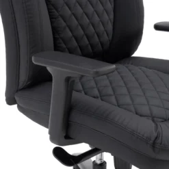 XXL Pullmann Gen2 | Kunstleder - XXL Drehstuhl Schwarz