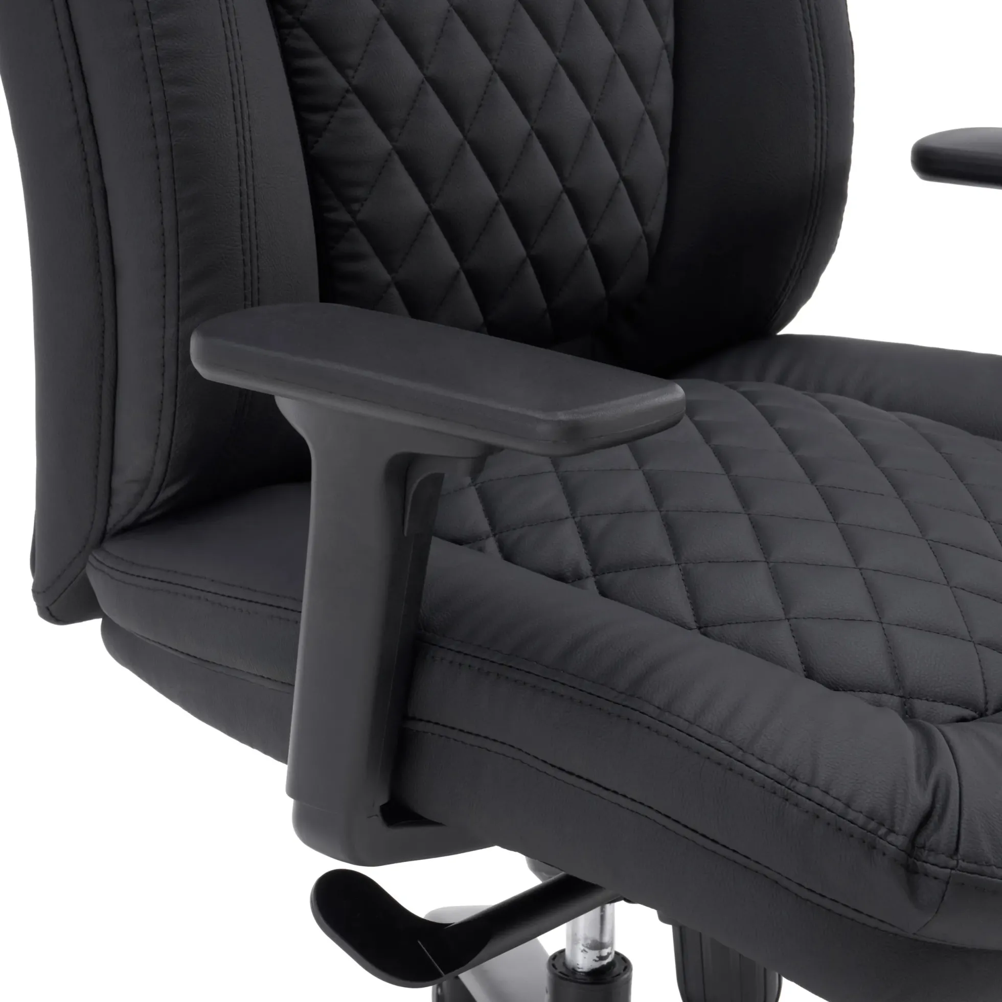 XXL Pullmann Gen2 | Kunstleder - XXL Drehstuhl Schwarz