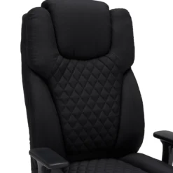 XXL Pullmann Gen2 | Stoff - XXL Drehstuhl Schwarz
