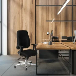ZENIT COMFORT - Profi Bürostuhl Schwarz