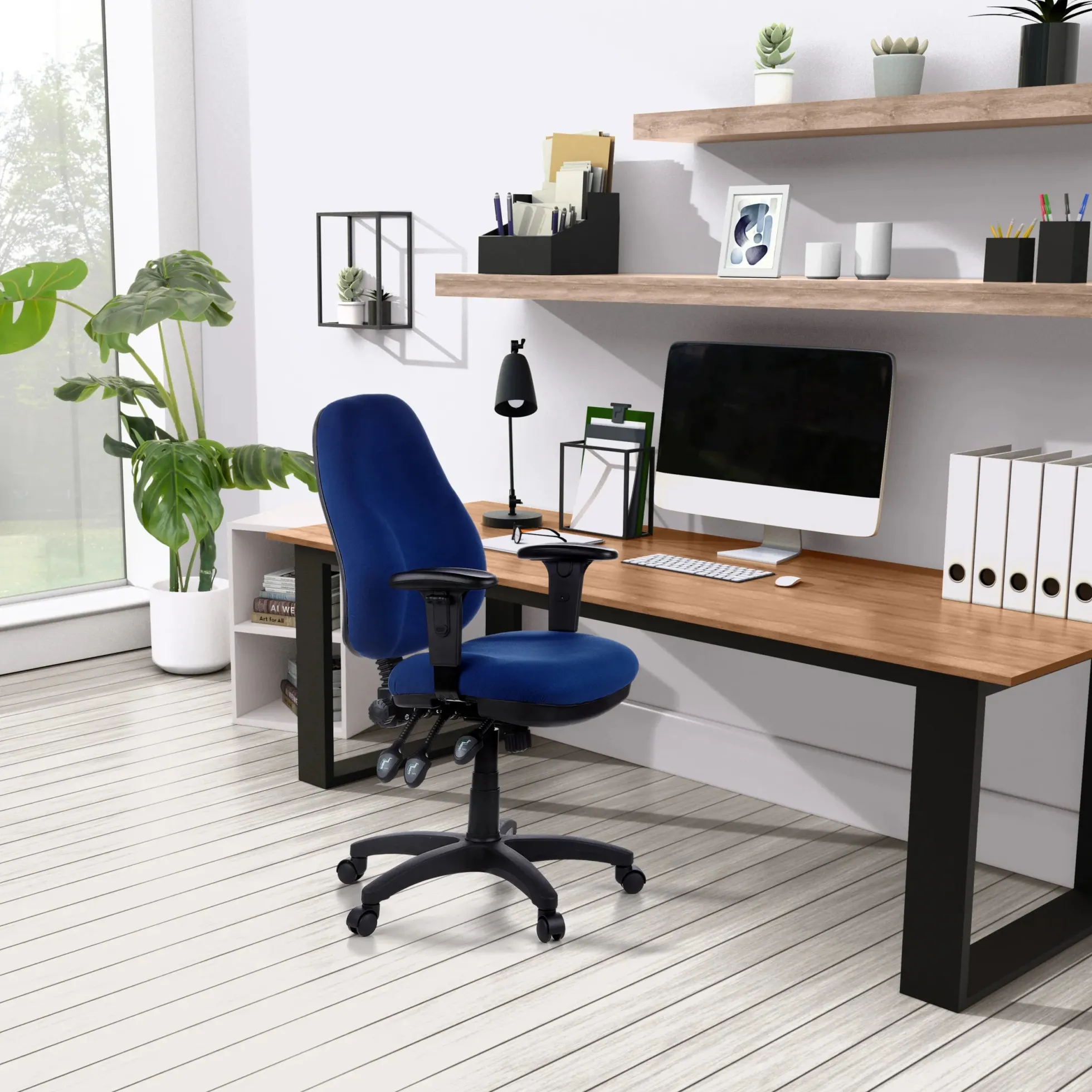 ZENIT PRO - Profi Bürostuhl Blau