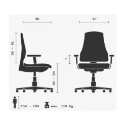 ZERO 10 AL - Profi Bürostuhl Royalblau
