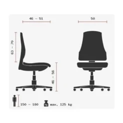 ZERO L15 - High End Bürostuhl Bordeaux