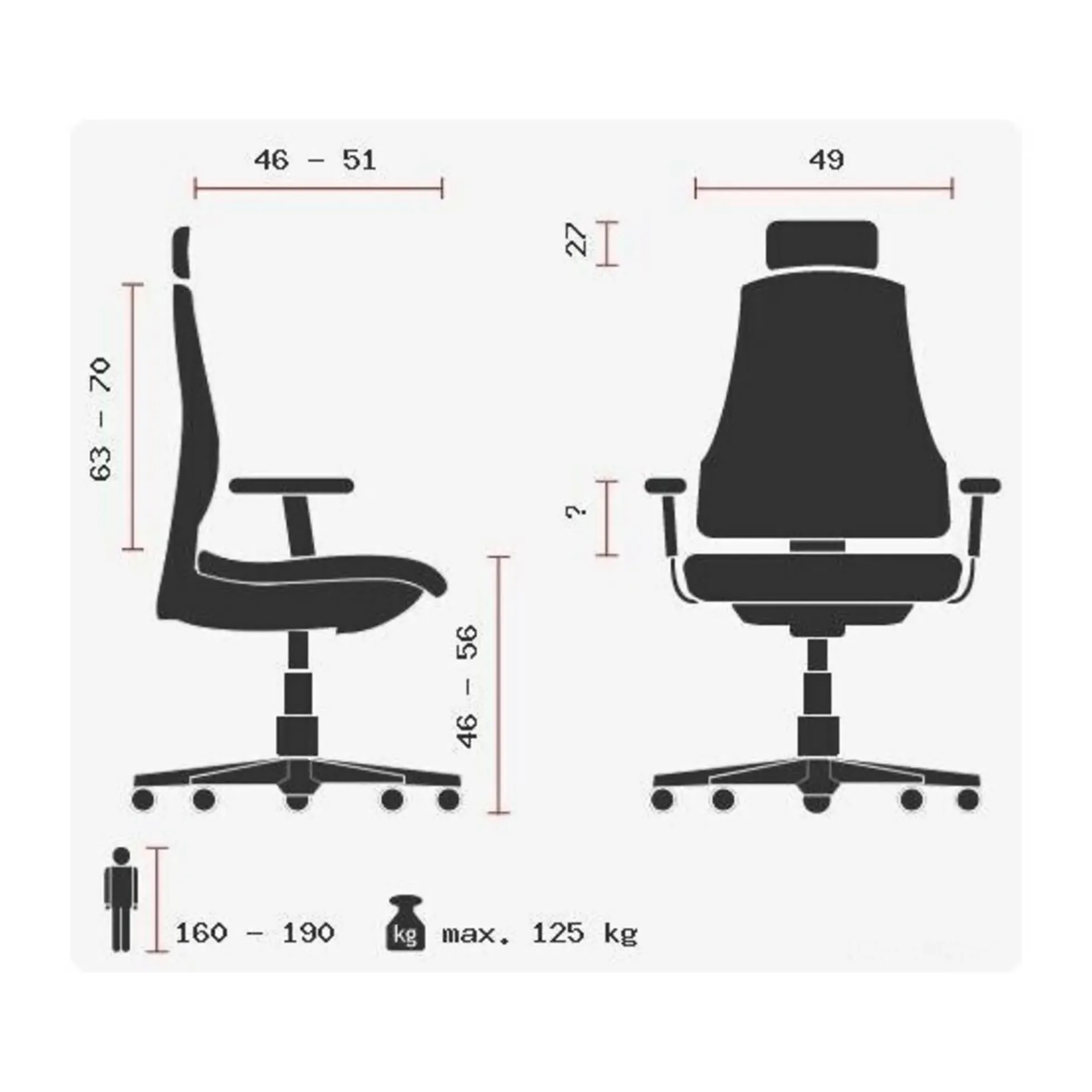 ZERO O1 AL L - High End Bürostuhl Creme