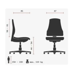 ZERO 10 - Profi Bürostuhl Royalblau