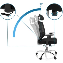 ZH 200 - Home Office Bürostuhl Schwarz